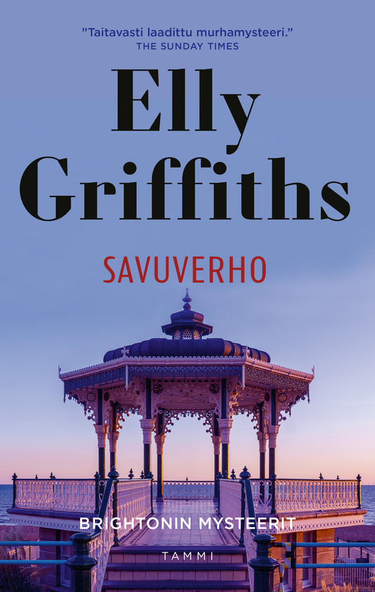 Etukansi. Elly Griffiths. Savuverho.