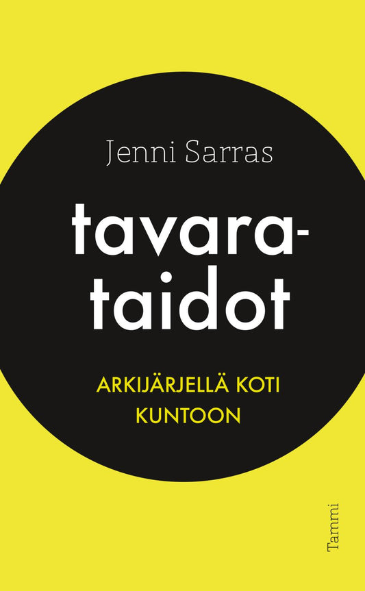 Etukansi. Jenni Sarras. Tavarataidot.