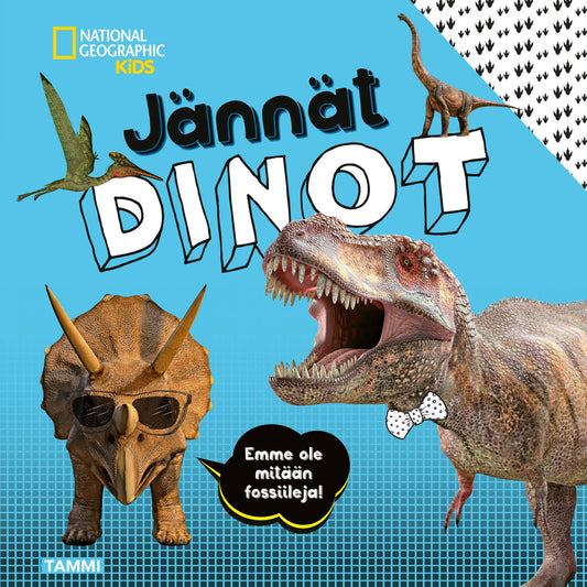 Etukansi. Crispin Boyer. National Geographic. National Geographic. Jännät dinot.