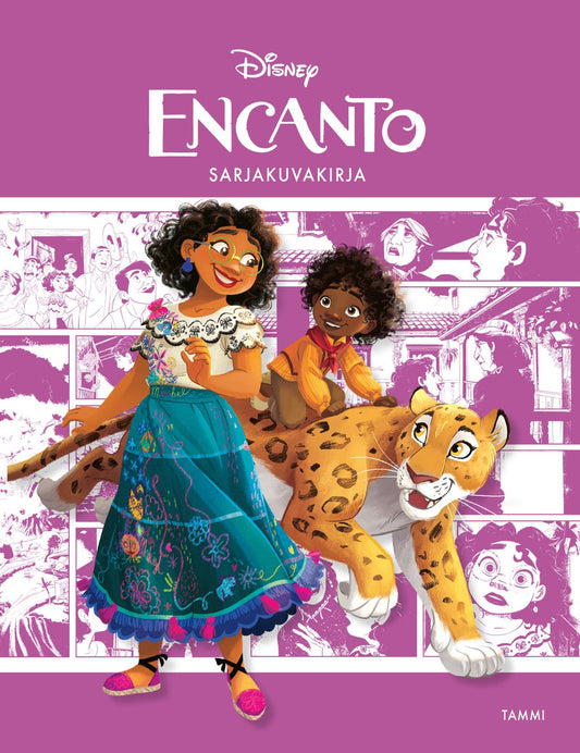 Etukansi. Disney. Disney. Encanto. Sarjakuvakirja.