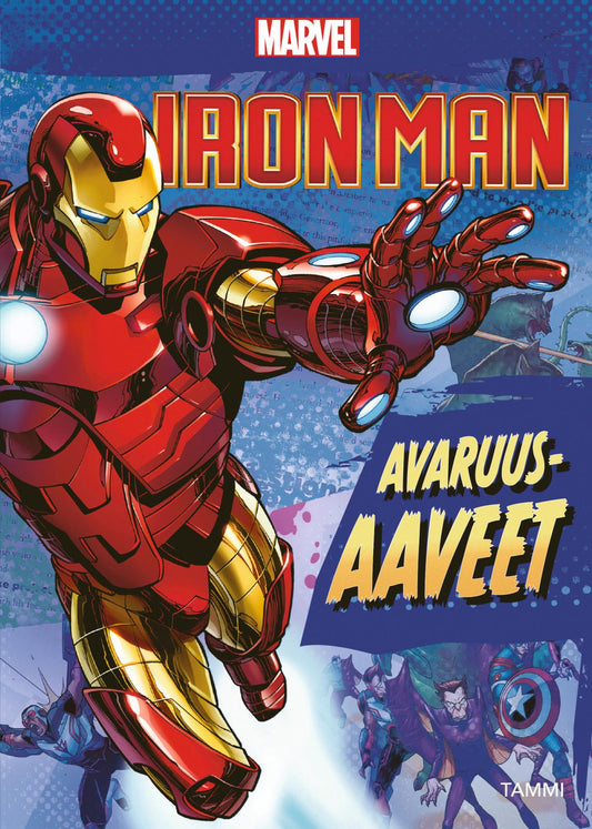 Etukansi. Marvel. Marvel. Iron Man. Avaruusaaveet.