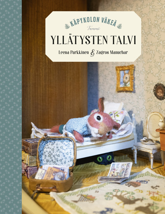 Etukansi. Leena Parkkinen. Käpykolon väkeä. Yllätysten talvi.