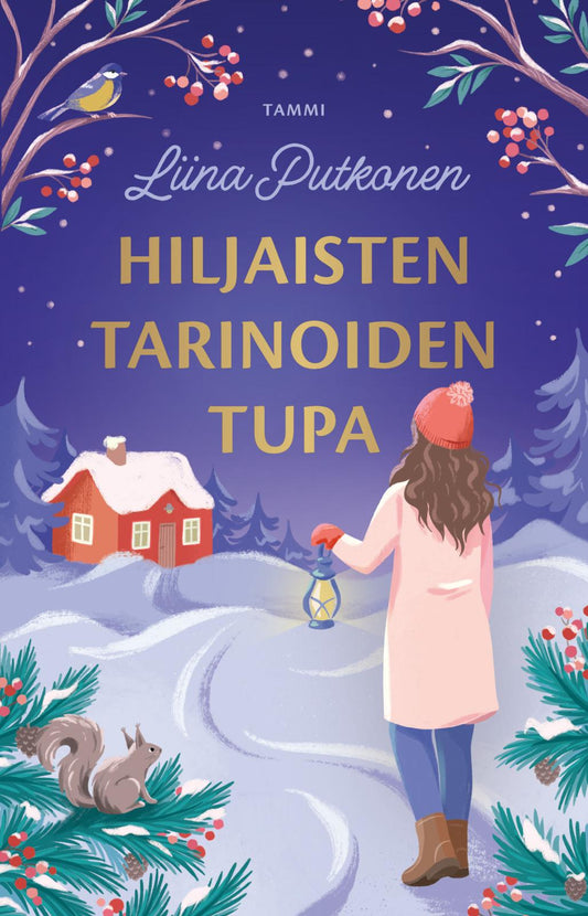 Etukansi. Liina Putkonen. Hiljaisten tarinoiden tupa.