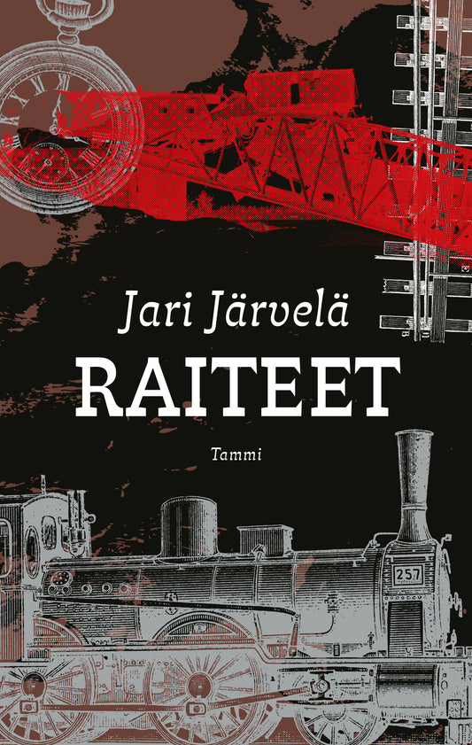 Etukansi. Jari Järvelä. Raiteet.