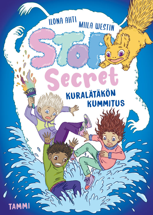 Etukansi. Ilona Ahti. Miila Westin. Stop Secret. Kuralätäkön kummitus.