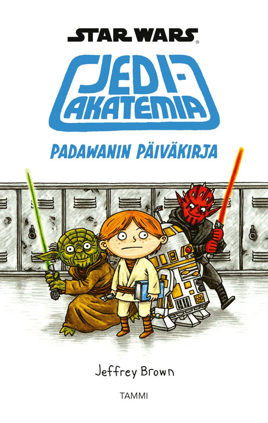 Etukansi. Jeffrey Brown. Star Wars. Star Wars. Jediakatemia. Padawanin päiväkirja.