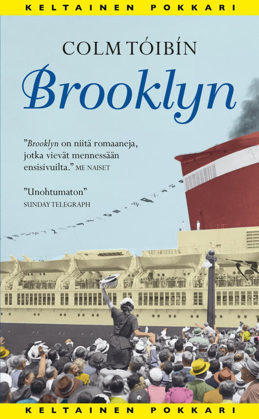 Etukansi. Colm Tóibín. Brooklyn.