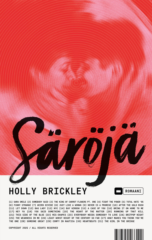 Etukansi. Holly Brickley. Säröjä.