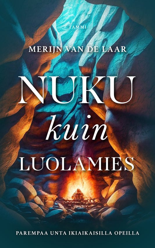 Etukansi. Merijn van de Laar. Nuku kuin luolamies.