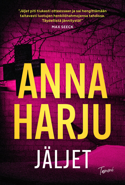 Etukansi. Anna Harju. Jäljet.