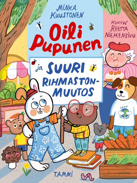 Etukansi. Minka Kuustonen. Reetta Niemensivu. Oili Pupunen ja suuri rihmastonmuutos.