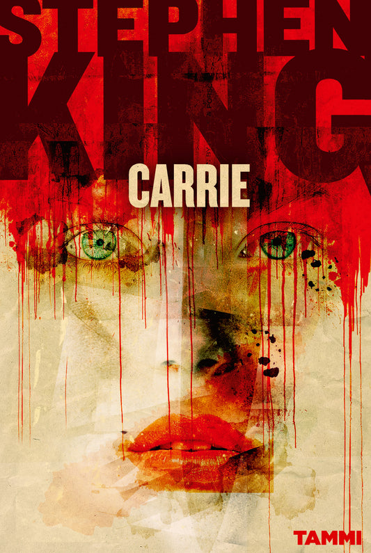 Etukansi. Stephen King. Carrie.