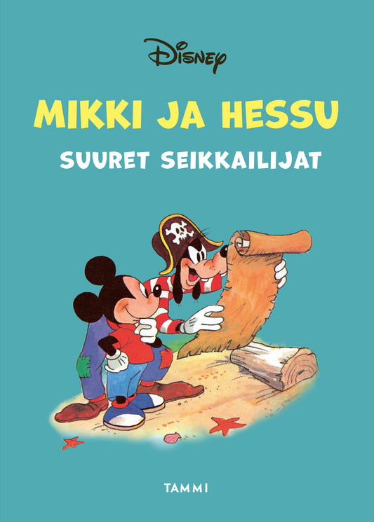 Etukansi. Disney. Mikki ja Hessu, suuret seikkailijat.