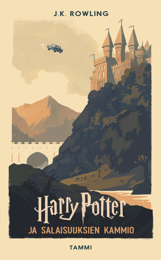 Etukansi. J.K. Rowling. Harry Potter ja salaisuuksien kammio.
