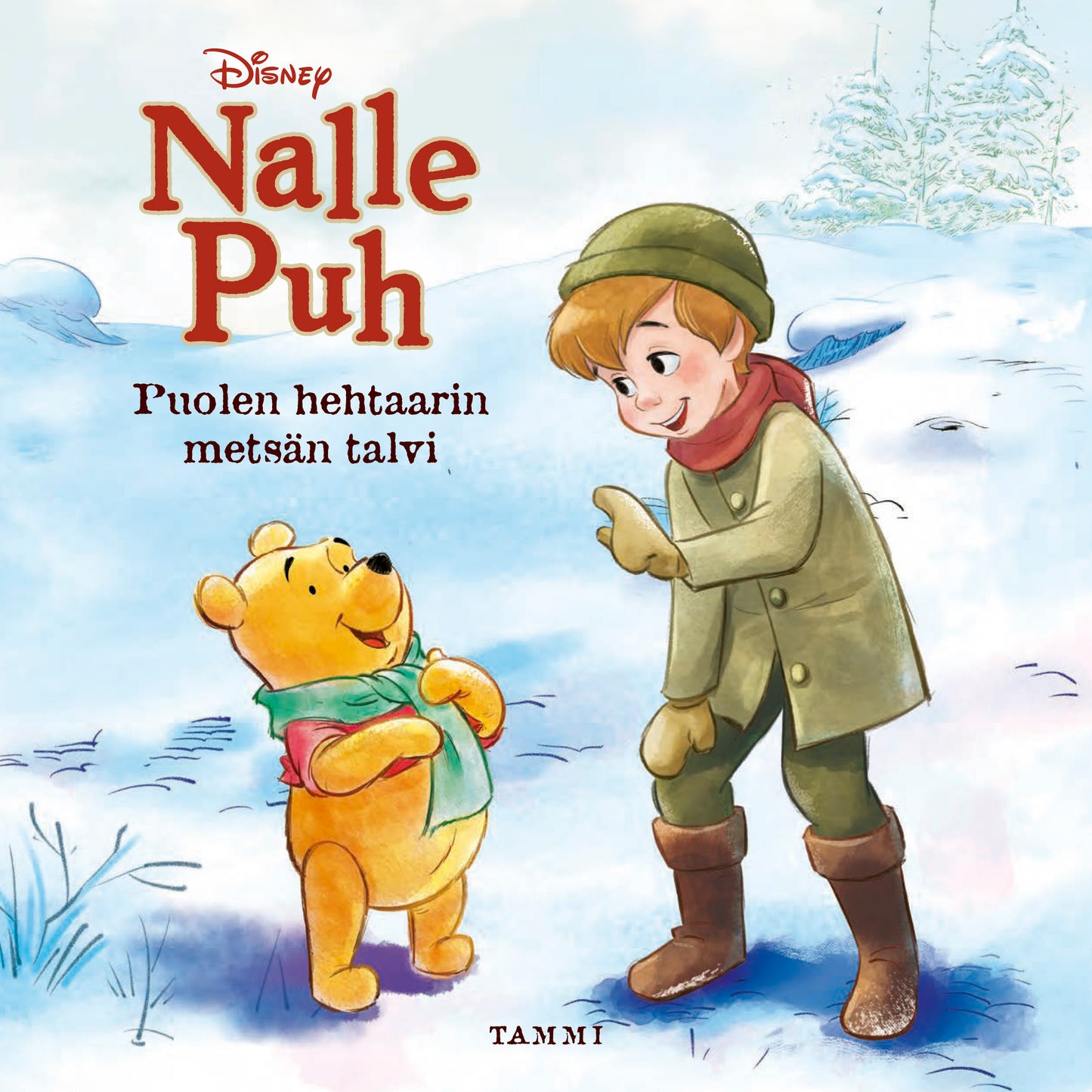 Disney. Nalle Puh. Puolen hehtaarin metsän talvi