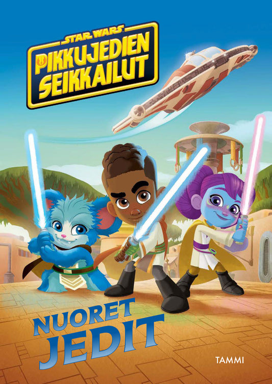 Etukansi. Star Wars. Jeffrey Thomas. Iboix Estudi. Star Wars. Pikkujedien seikkailut. Nuoret jedit.