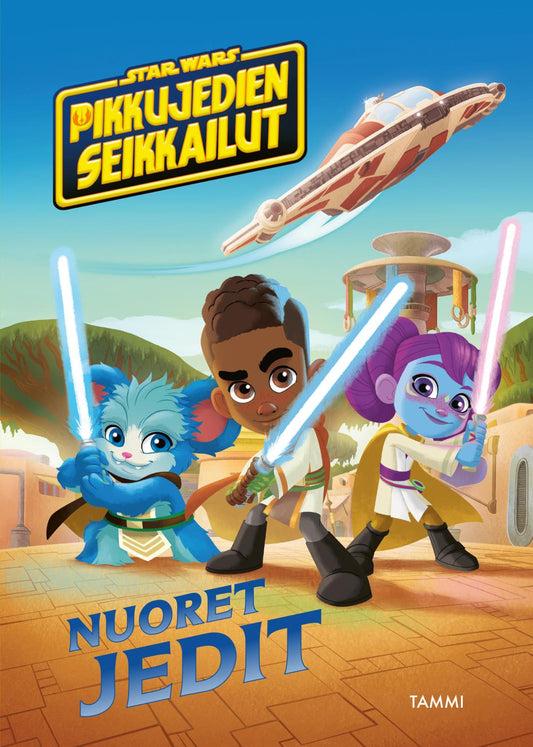 Etukansi. Star Wars. Jeffrey Thomas. Iboix Estudi. Star Wars. Pikkujedien seikkailut. Nuoret jedit.