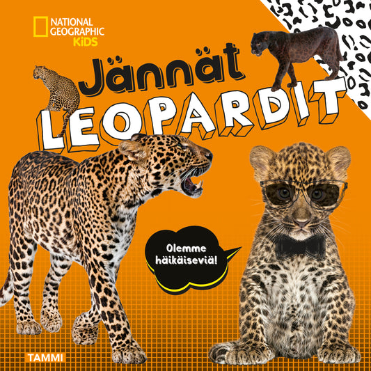 Etukansi. Crispin Boyer. National Geographic. National Geographic. Jännät leopardit.