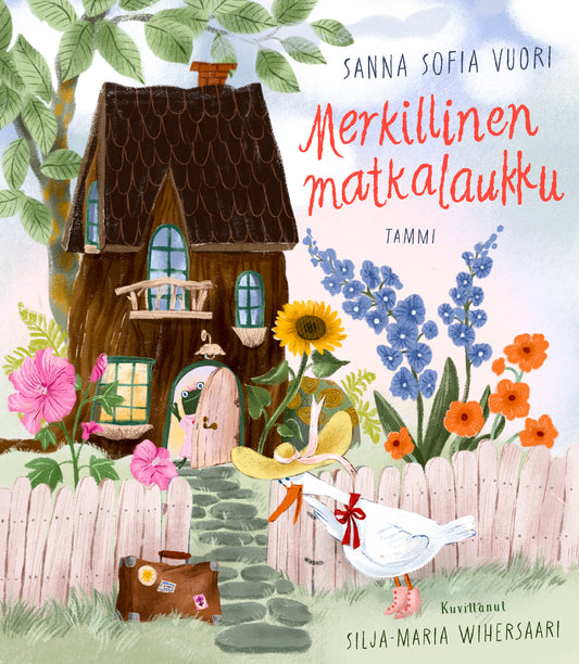 Etukansi. Silja-Maria Wihersaari. Sanna Sofia Vuori. Merkillinen matkalaukku.