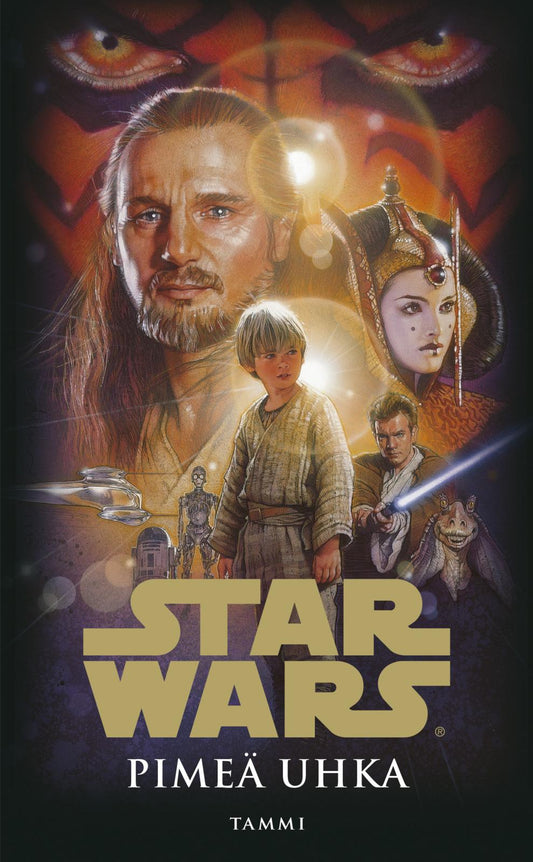 Etukansi. Terry  Brooks. Star Wars. Star Wars. Pimeä uhka.