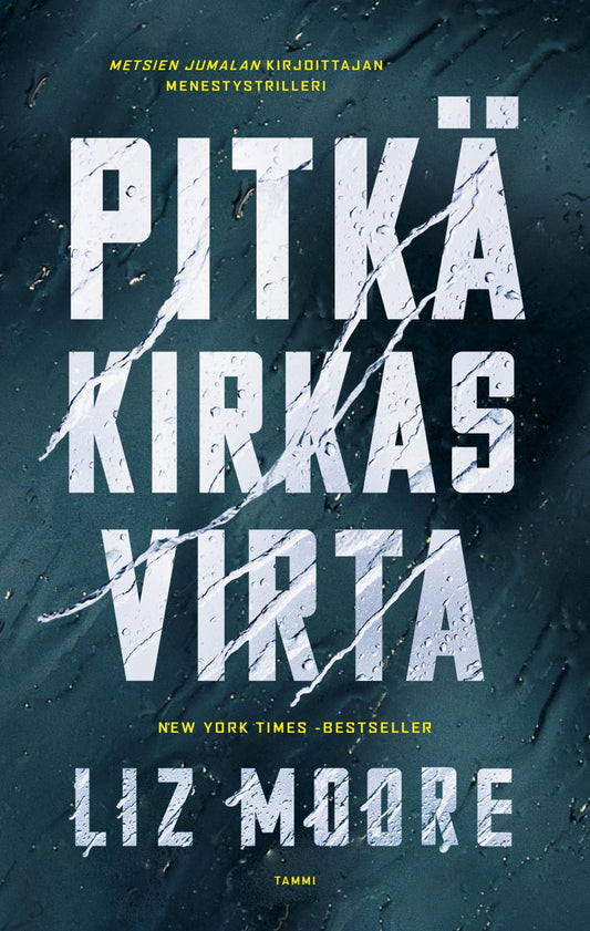 Etukansi. Liz Moore. Pitkä kirkas virta.