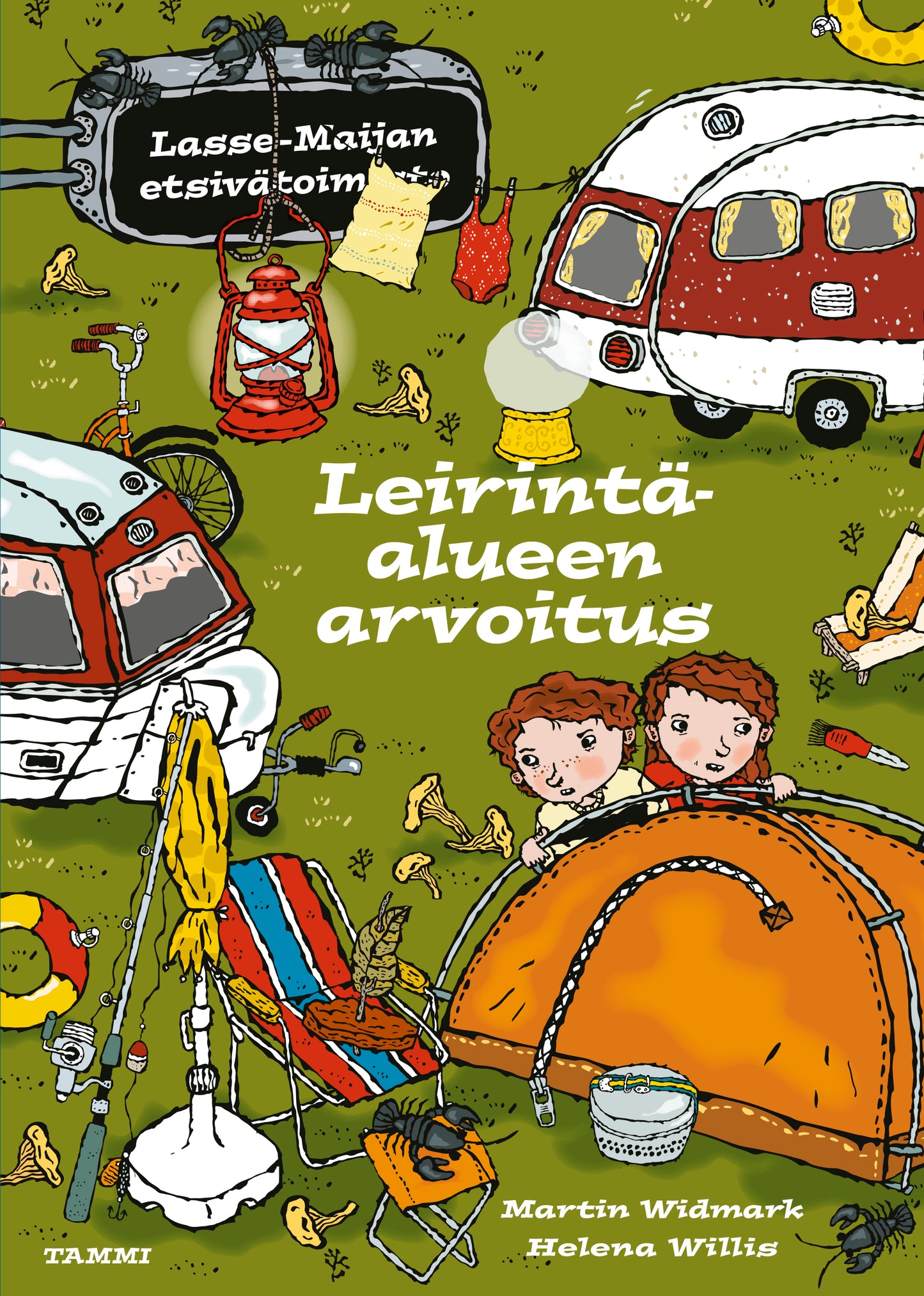 Leirintäalueen arvoitus. Lasse-Maijan etsivätoimisto