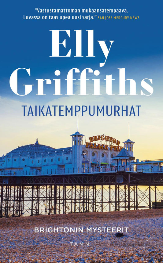 Etukansi. Elly Griffiths. Taikatemppumurhat.
