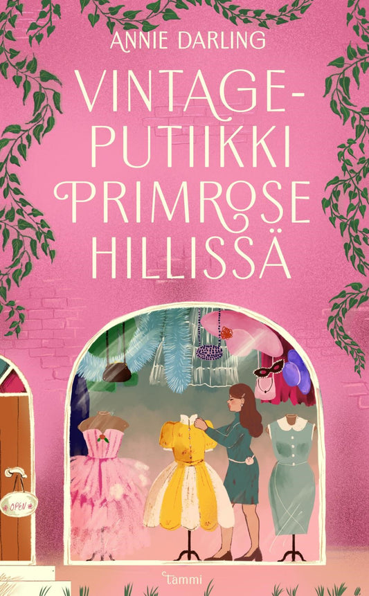 Etukansi. Annie Darling. Vintageputiikki Primrose Hillissä.