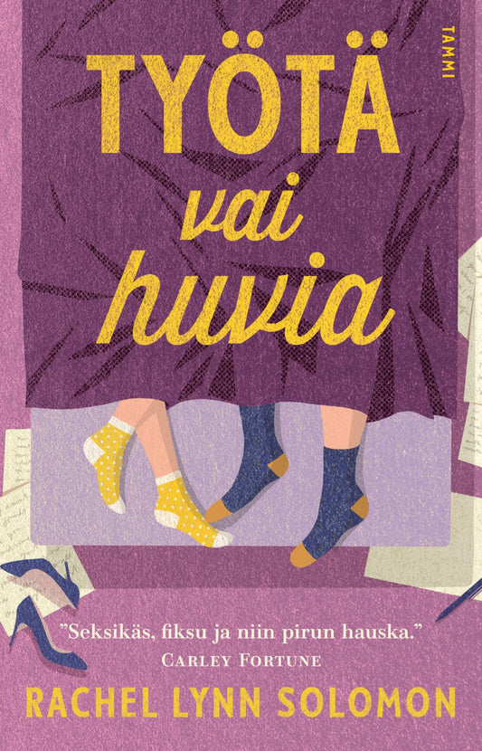 Etukansi. Rachel Lynn Solomon. Työtä vai huvia.