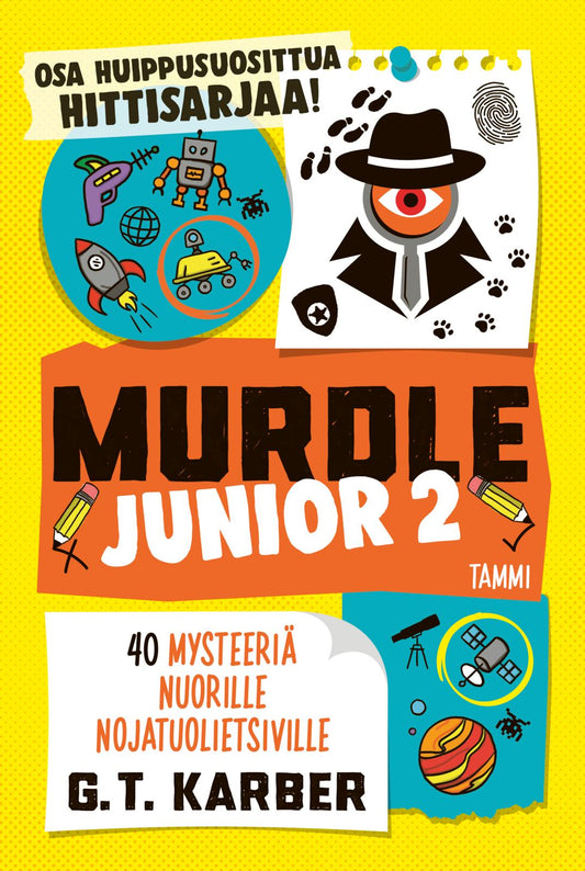 Etukansi. G. T.  Karber. Murdle Junior 2.