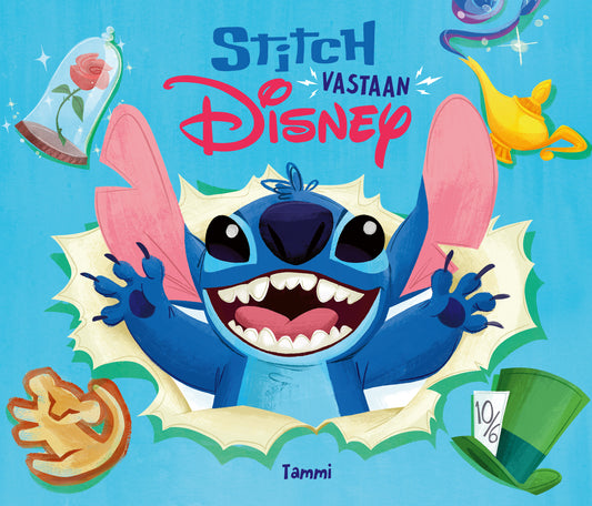 Etukansi. Disney. Phaea Crede. Steph Laberis. Disney. Stitch vastaan Disney.