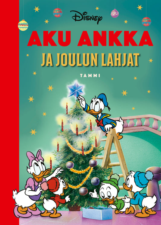 Etukansi. Disney. Aku Ankka ja joulun lahjat.