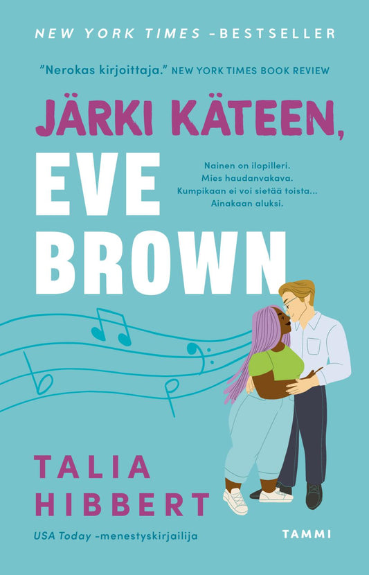 Etukansi. Talia Hibbert. Järki käteen, Eve Brown.
