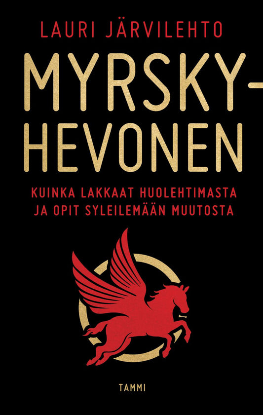 Etukansi. Lauri Järvilehto. Myrskyhevonen.
