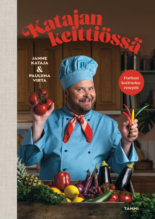 Etukansi. Janne Kataja. Pauliina Virta. Katajan keittiössä.