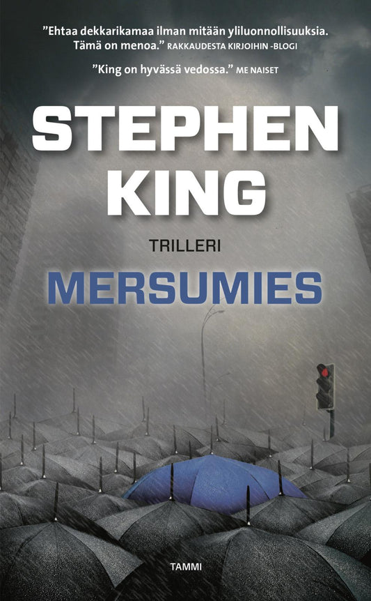 Etukansi. Stephen King. Mersumies.