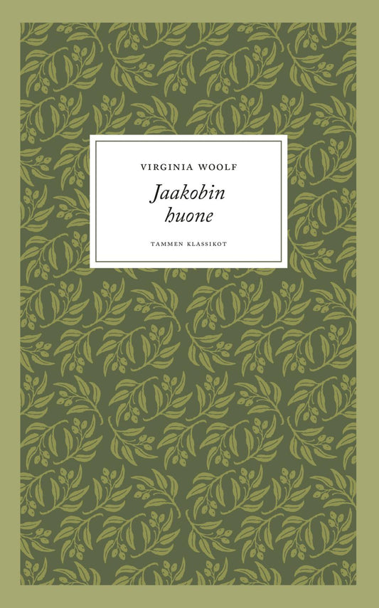 Etukansi. Virginia Woolf. Jaakobin huone.