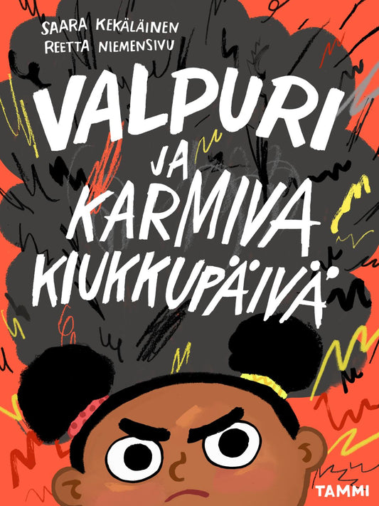 Etukansi. Saara  Kekäläinen. Reetta Niemensivu. Valpuri ja karmiva kiukkupäivä.