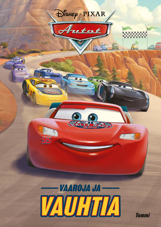 Etukansi. Disney. Steve Behling. Disney Pixar Autot. Vaaroja ja vauhtia.