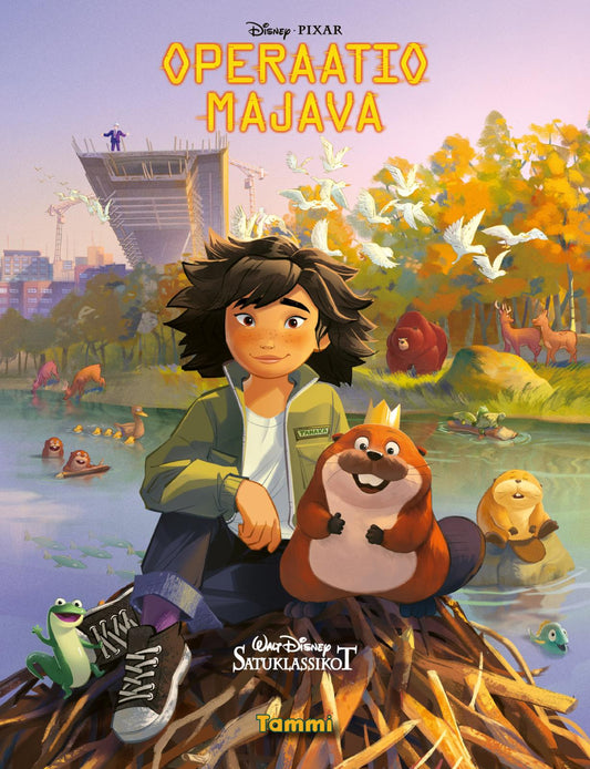 Etukansi. Disney. Disney Pixar. Operaatio majava. Satuklassikot.