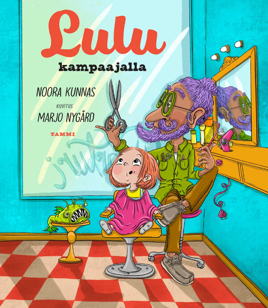 Etukansi. Noora Kunnas. Marjo Nygård. Lulu kampaajalla.