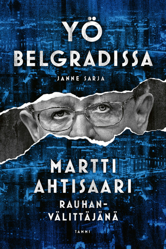 Etukansi. Janne Sarja. Yö Belgradissa.