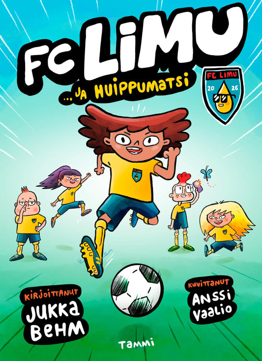 Etukansi. Jukka Behm. Anssi Vaalio. FC LiMu ja huippumatsi.