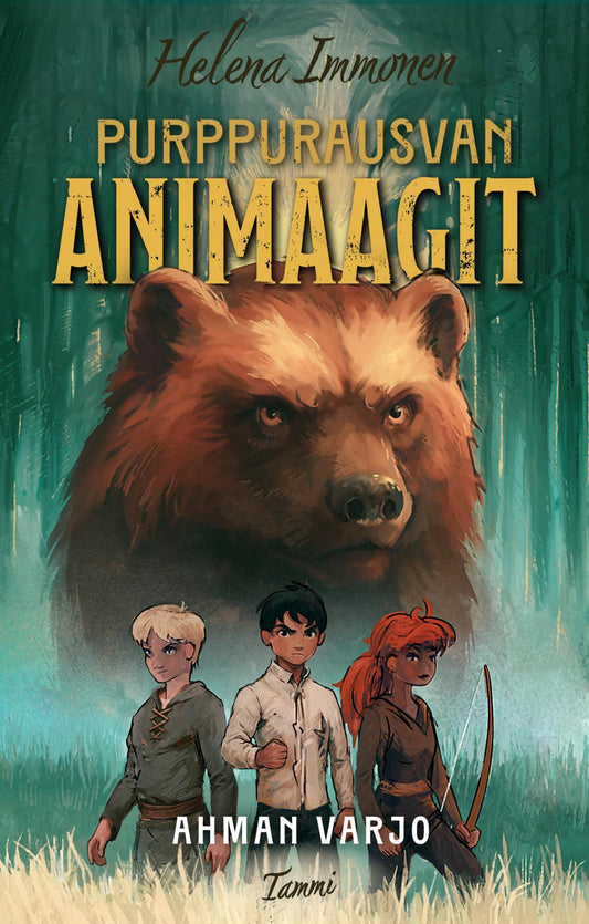 Etukansi. Helena Immonen. Pasi Leinonen. Ahman varjo.