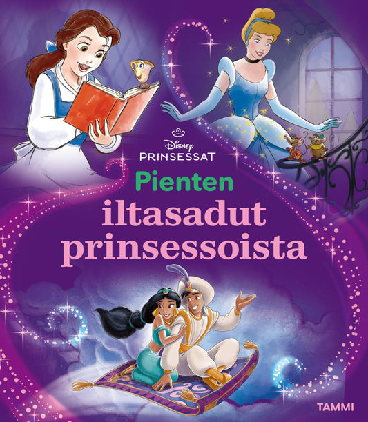Etukansi. Disney. Disney. Prinsessat. Pienten iltasadut prinsessoista.