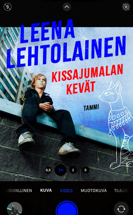 Etukansi. Leena Lehtolainen. Kissajumalan kevät.