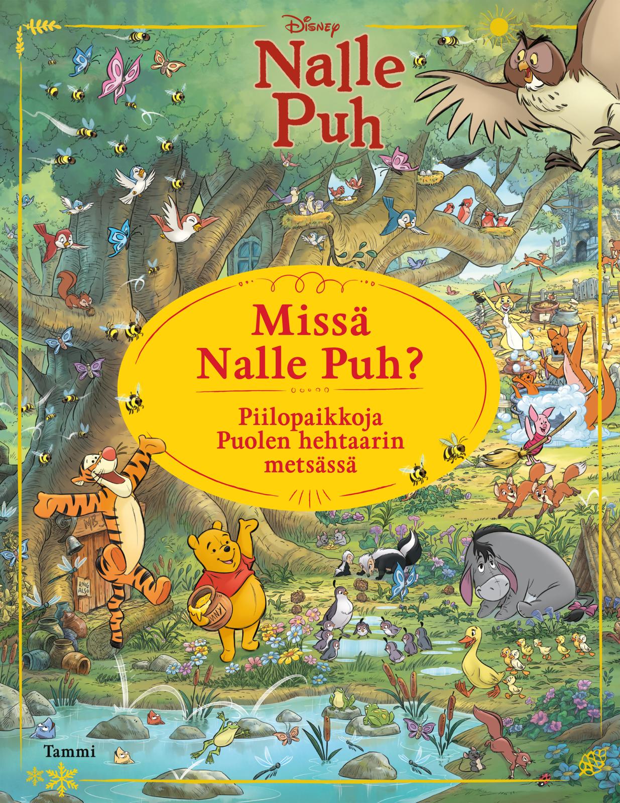 Disney. Nalle Puh. Missä Nalle Puh?