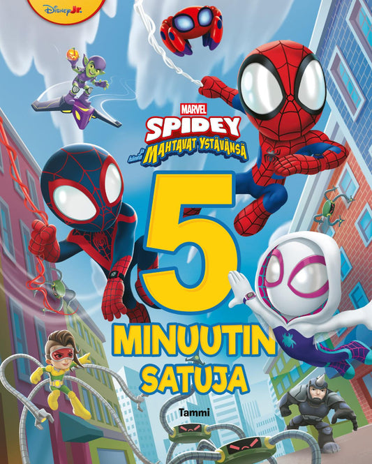 Etukansi. Marvel. Marvel. Spidey ja hänen mahtavat ystävänsä. 5 minuutin satuja.