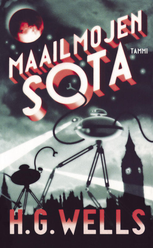 Etukansi. H.G. Wells. Maailmojen sota.
