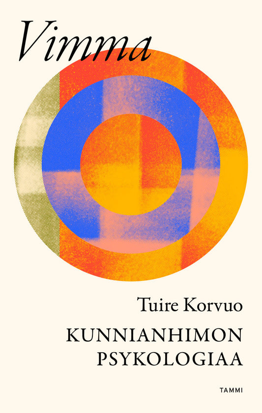Etukansi. Tuire Korvuo. Vimma - Kunnianhimon psykologiaa.